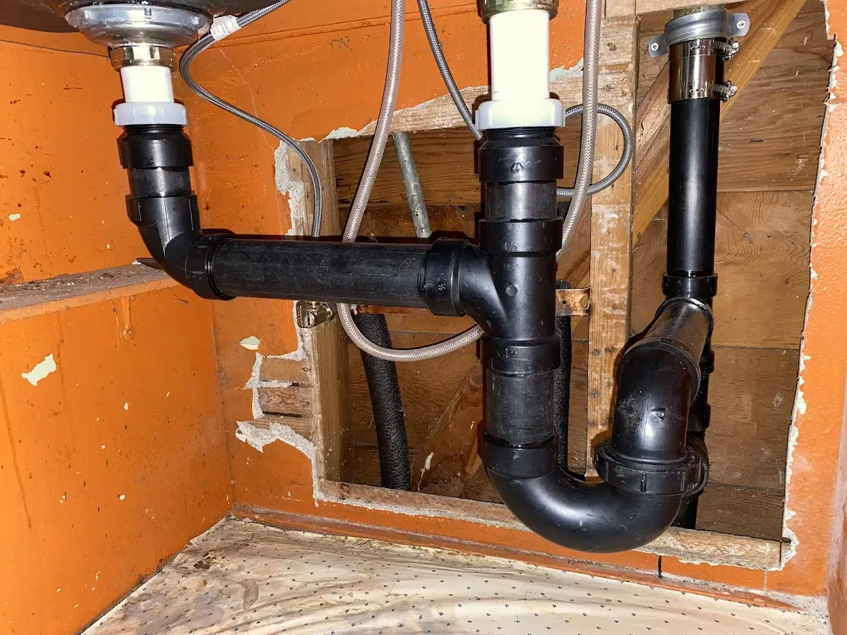 Professional Plumbing Inspection equipment and tools on the job in Kennebunkport